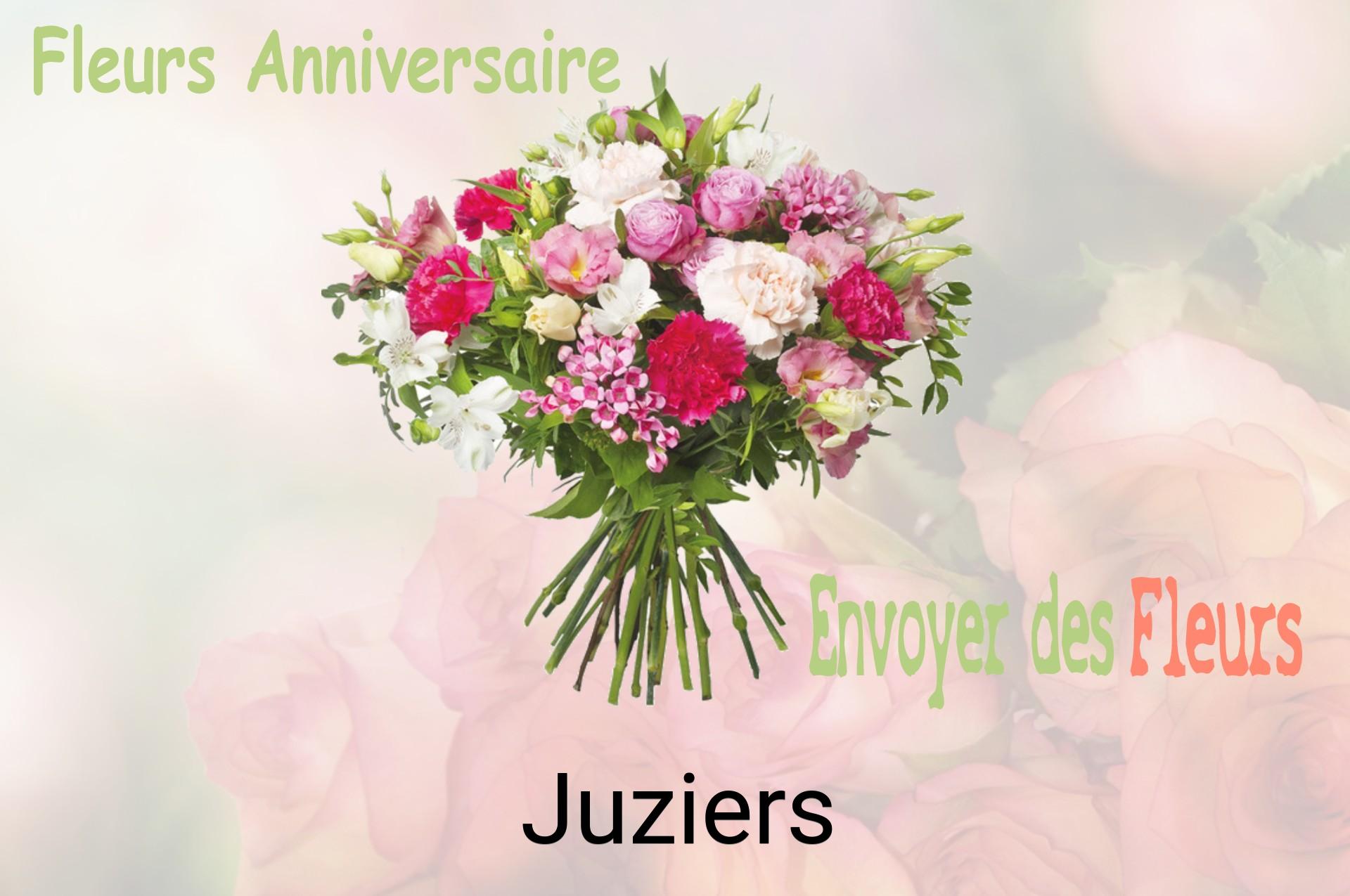 Bouquet de fleurs d’anniversaire livré à Juziers